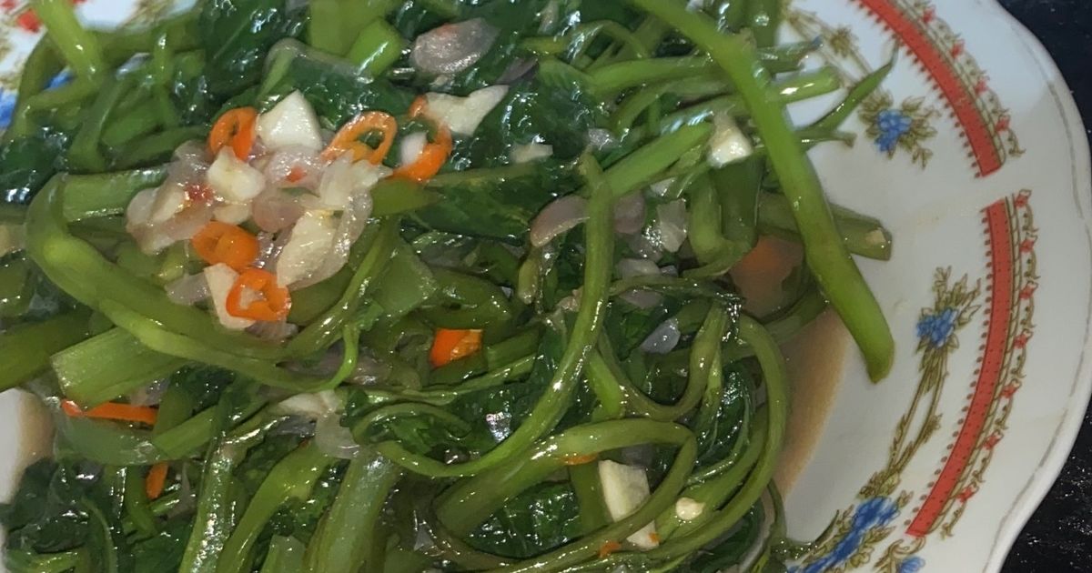 Cah kangkung saus tiram