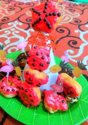 Foto resep Donat Maizena tower empuk, mumbul tanpa telur