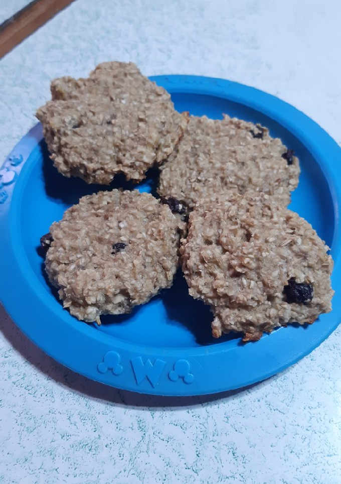 Una foto de Galletitas de banana y avena