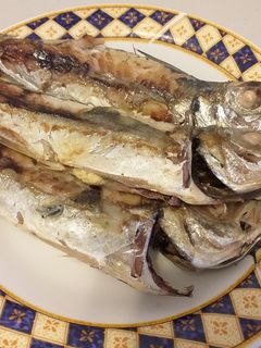 乾煎竹莢魚 的食譜成品照片