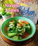 Resipi Berpantang : Sayur Campur Tumis