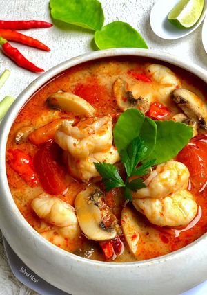 Foto resep Tom Yum Goong - Sup Udang Asam Pedas Khas Thailand