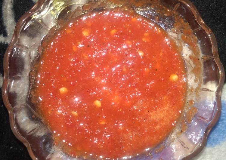 Easiest Way to Vegan Eating on a Dime Lal Mirch Ki Chutney