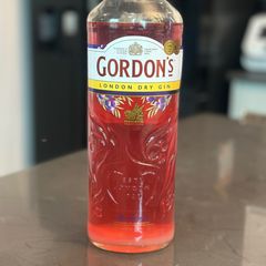 A picture of Home Made Rubarb and Ginger Gin - its the best :P.