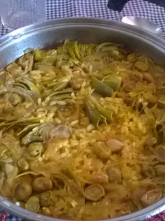 Una foto de Arroz integral con verduras al curry
