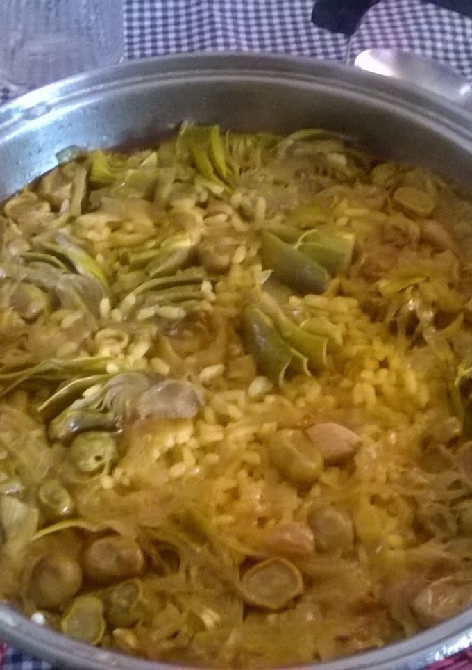 Una foto de Arroz integral con verduras al curry