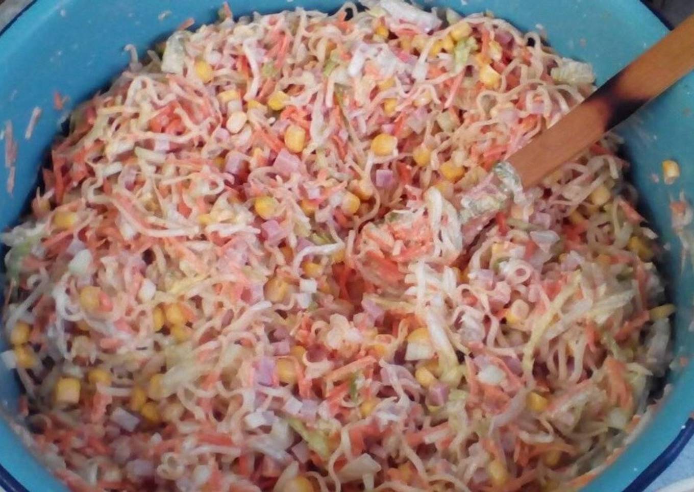 Ensalada de sopa maruchan