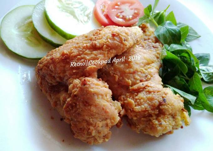 Ayam Goreng Crispy Simple