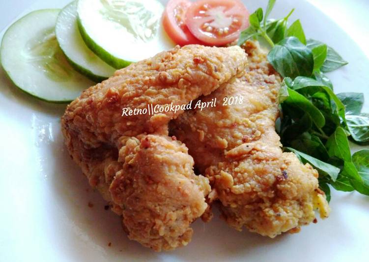 Ayam Goreng Crispy Simple