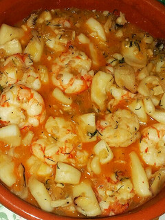 Una foto de Cepilla con gambas