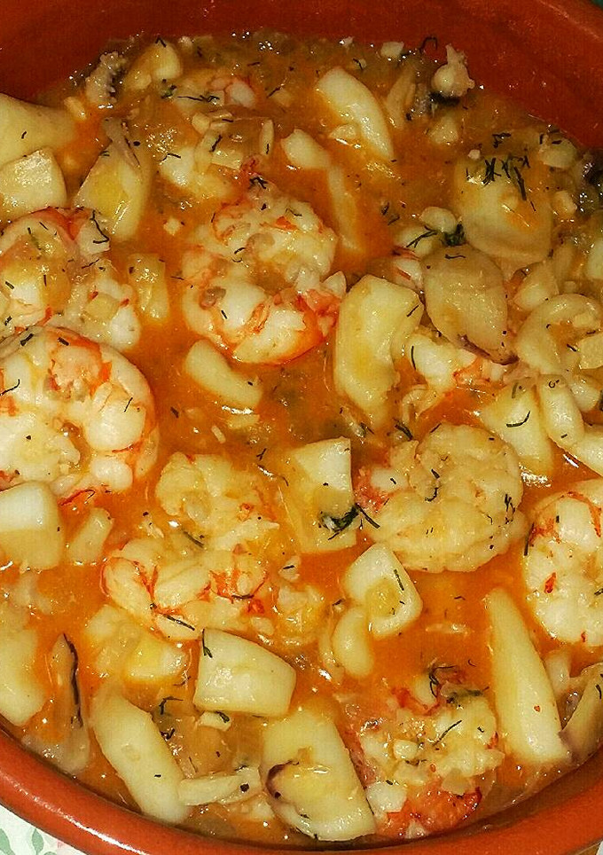 Una foto de Cepilla con gambas