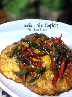 Foto resep Tumis Telur Ceplok