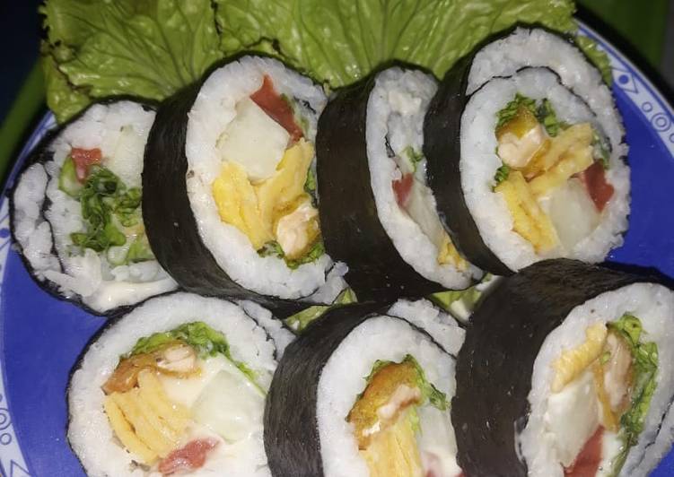 Resep Sushi Roll Mayo Yang Nikmat
