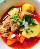 Cà ri - lagu gà hầm củ quả - ngon mà làm mình bếu ú quá 🤪