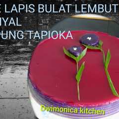 A picture of Kue lapis tepung tapioka |hanya 4 bahan bikin banyak pesanan.