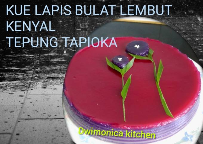 Resep Kue Lapis Tepung Tapioka |hanya 4 Bahan Bikin Banyak Pesanan Oleh ...