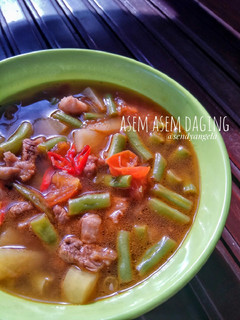 Foto resep Asem asem daging