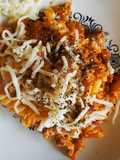 Pasta con salsa boloñesa