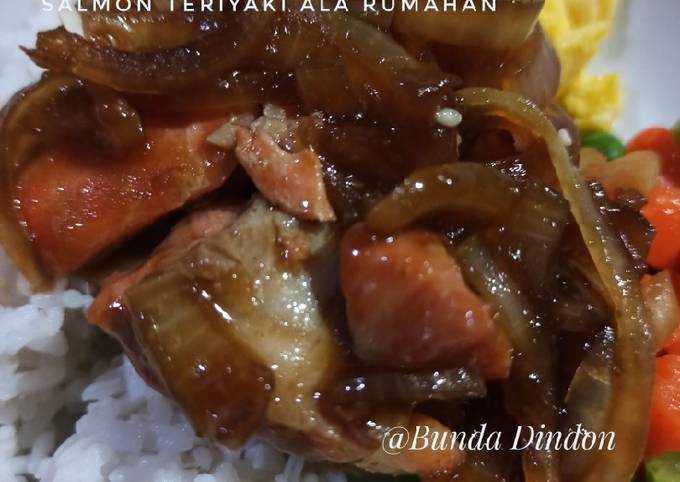 Resep Salmon Teriyaki Ala Rumahan Oleh Bunda Dindon Cookpad