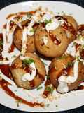 TAKOYAKIS DE CAMARONES. JON STYLE