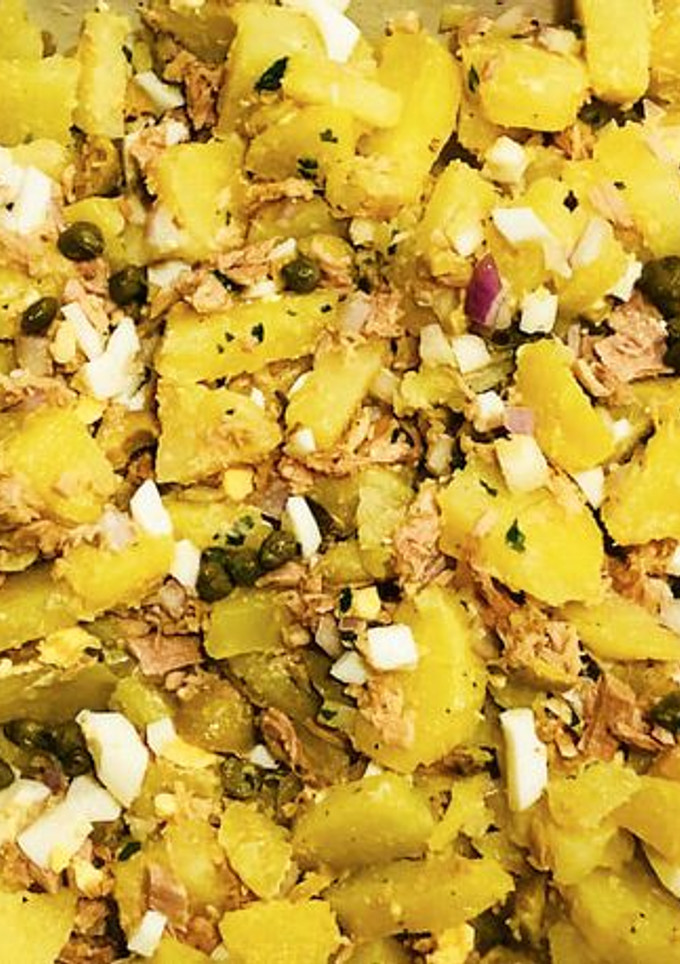 Una foto de Ensalada de patatas