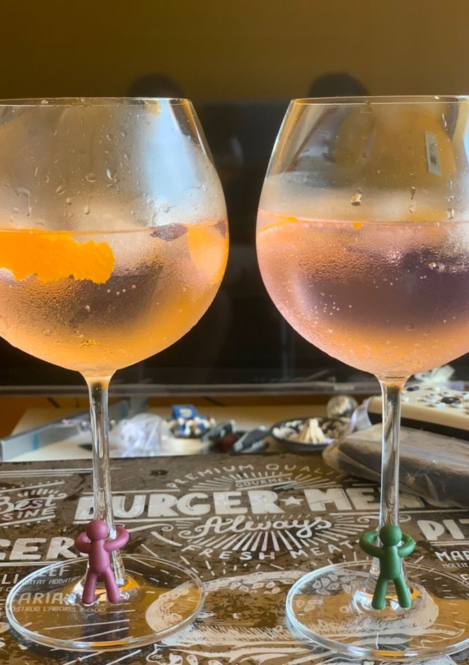 Una foto de Gin Tonic Pink Style