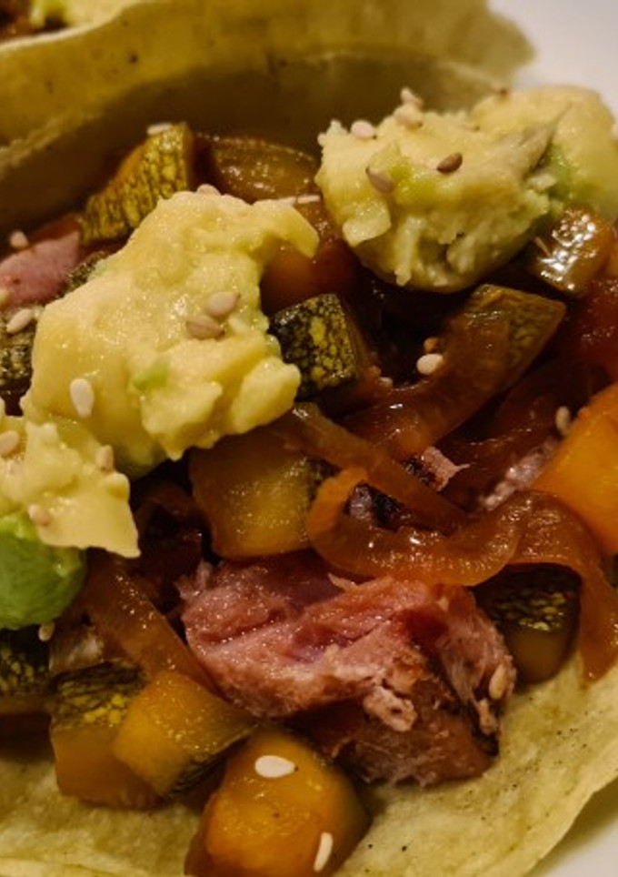 Una foto de Tacos de atún (Fit)