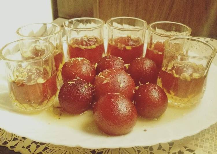 Steps to Prepare Super Quick Homemade GULAB jamun