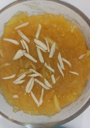 عکسی از دستور حلوا مسقطی