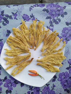 Foto resep Jamur enoki krispi