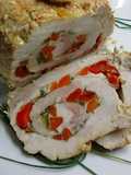 Arrollado de lomo de cerdo horneado (dietético)