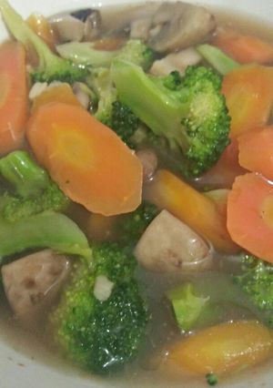 Foto resep Tumis jamur brokoli wortel