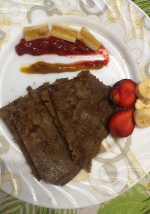 A picture of Jowar pancakes.