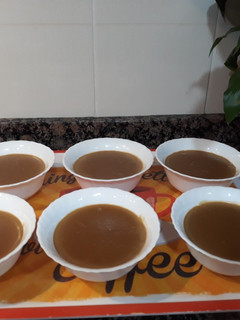 Una foto de Natillas de café