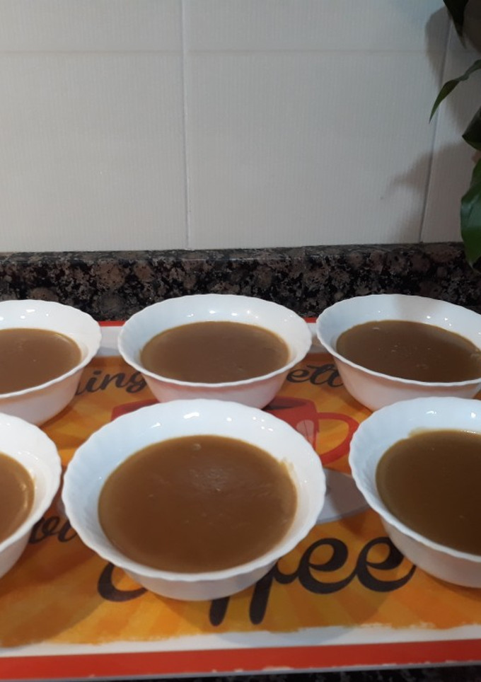 Una foto de Natillas de café