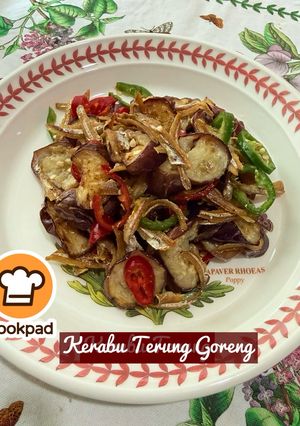 Gambar 👩🍳Kerabu Terung Goreng