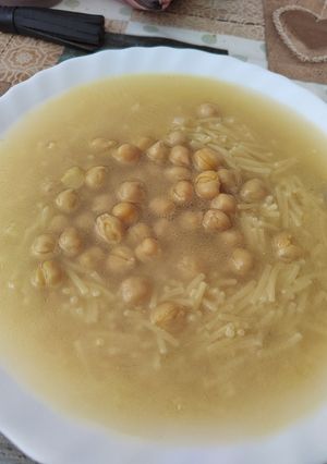 A picture of Andalusian Stew in a Pressure Cooker.