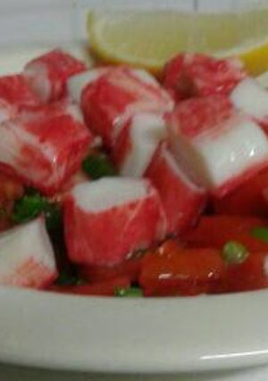 Una foto de Ensalada de kanikama