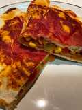 Vegán calzone
