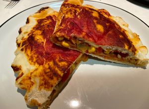 Vegán calzone recept fotója