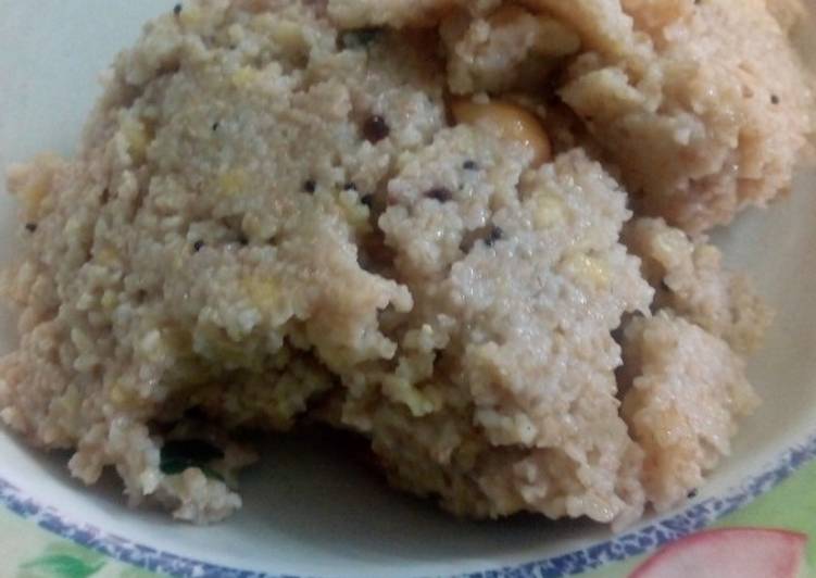 How to Make Homemade சம்பா ரவை பொங்கல் (Samba ravai pongal recipe in tamil)
