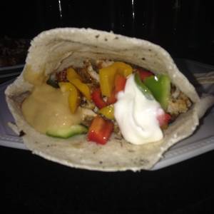 SHAWARMA de pollo casero (tipo sanduche)