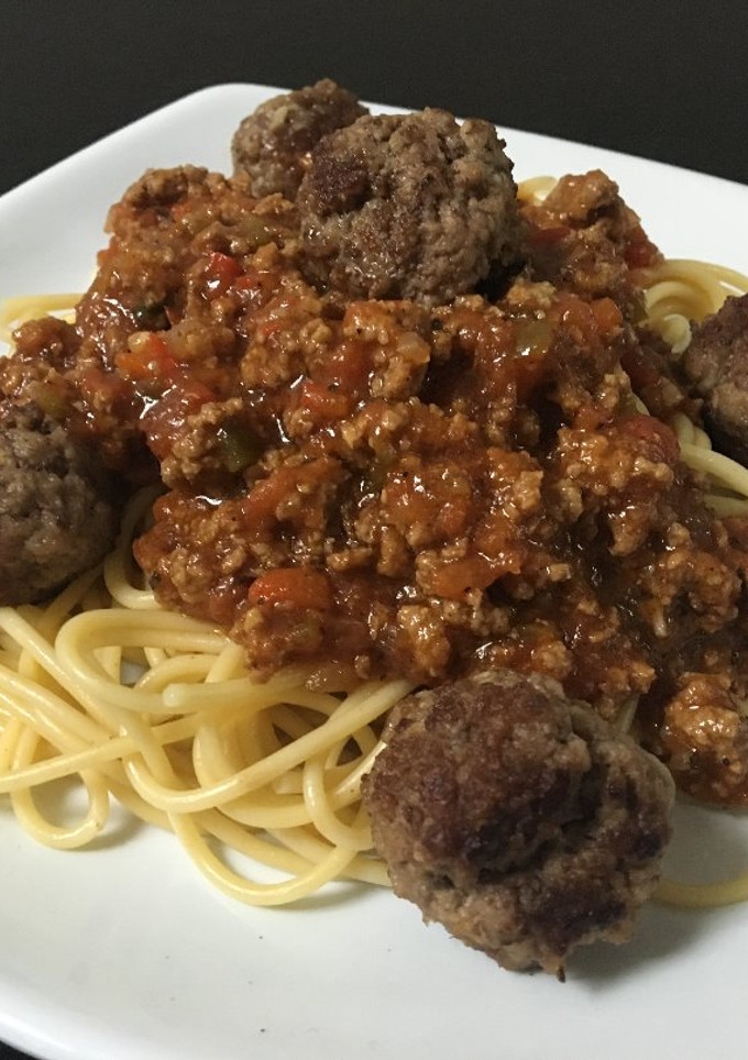 Una foto de Pasta Bolognesa
