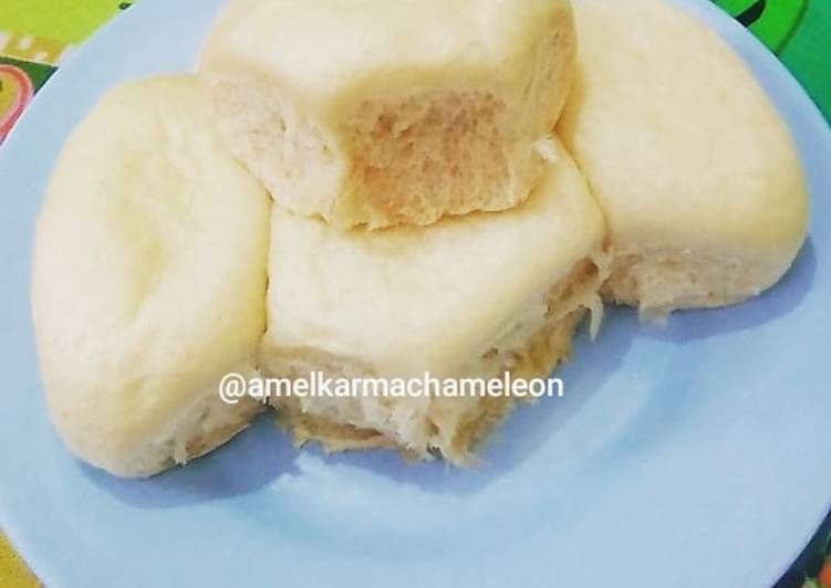 Resep: saat makan malamRoti Kukus ala KSB (1x proofing)