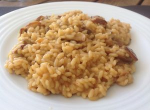 Una foto de Risoto con Setas (Ceps)