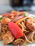 Spaghetti Saltado Con Pollo👍🇵🇪