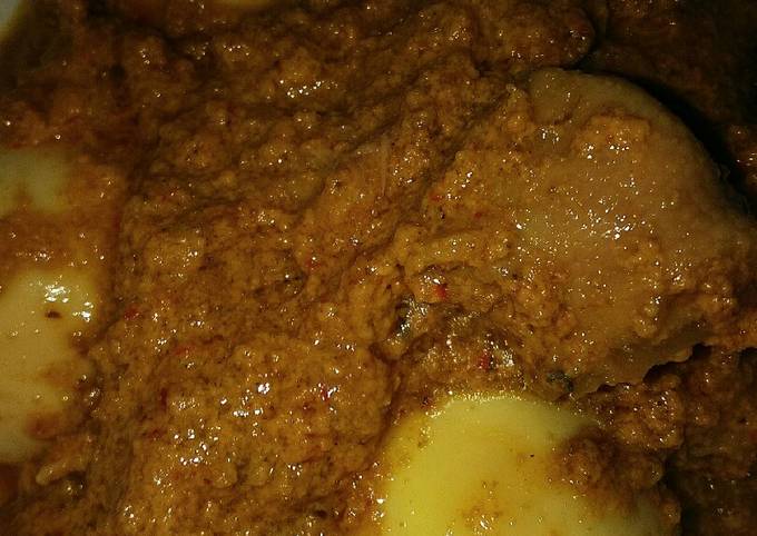 Rendang telur ayam