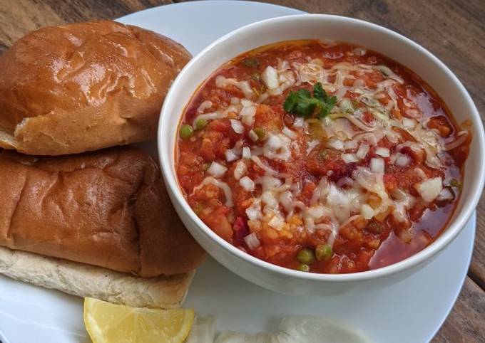 Cheese Pav bhaaji Recipe