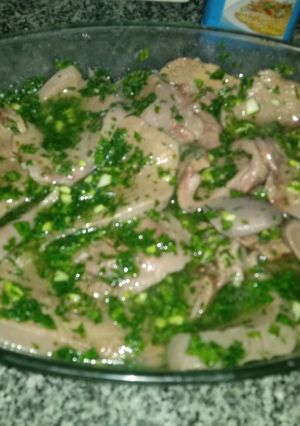 Una foto de Lengua a la provenzal o conocida como escabeche