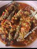 Ikan dencis Sambal kuah